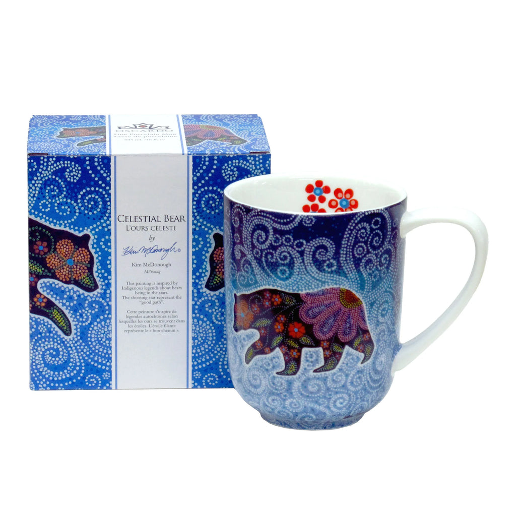 Kim McDonough Celestial Bear Porcelain Mug