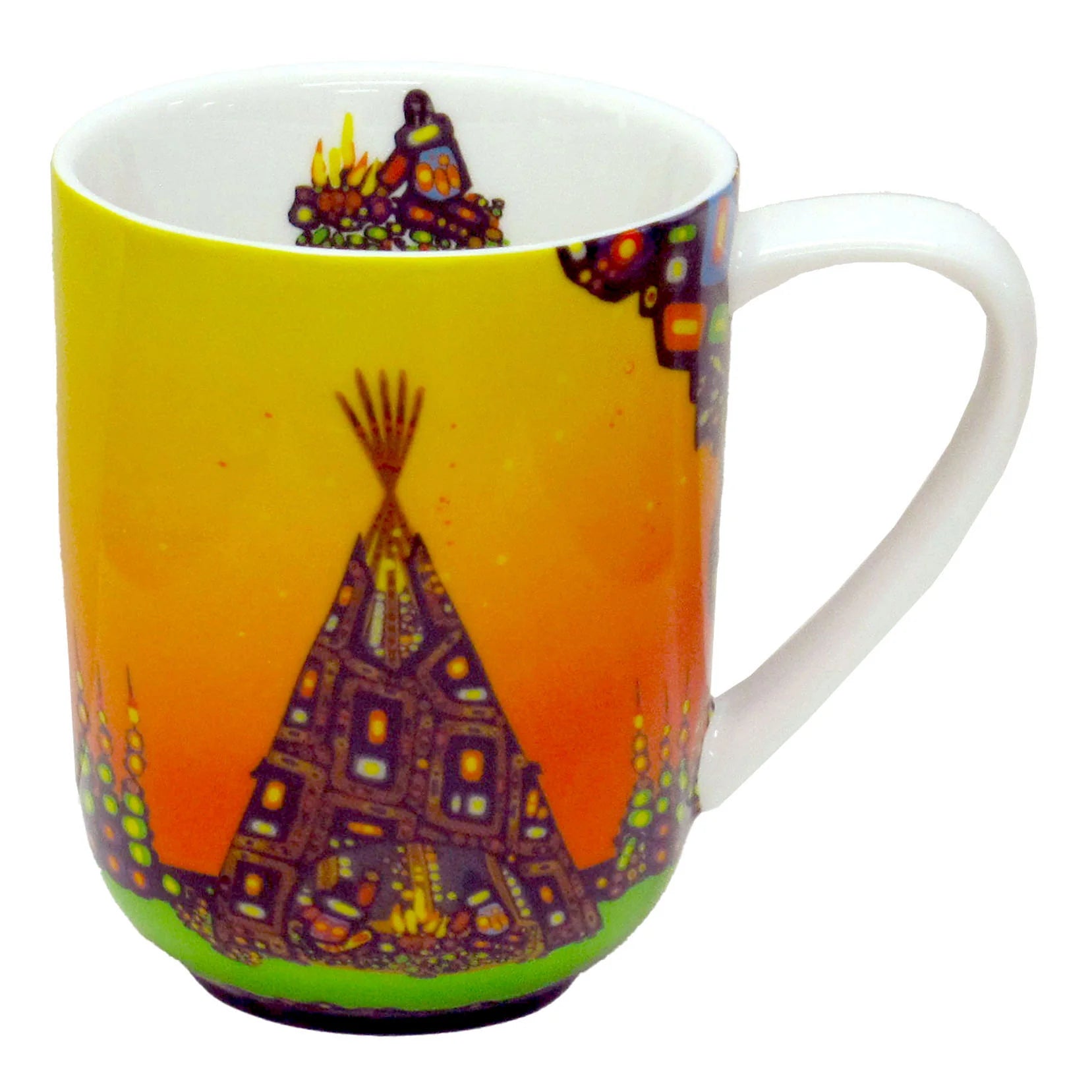 John Rombough Guardians Porcelain Mug