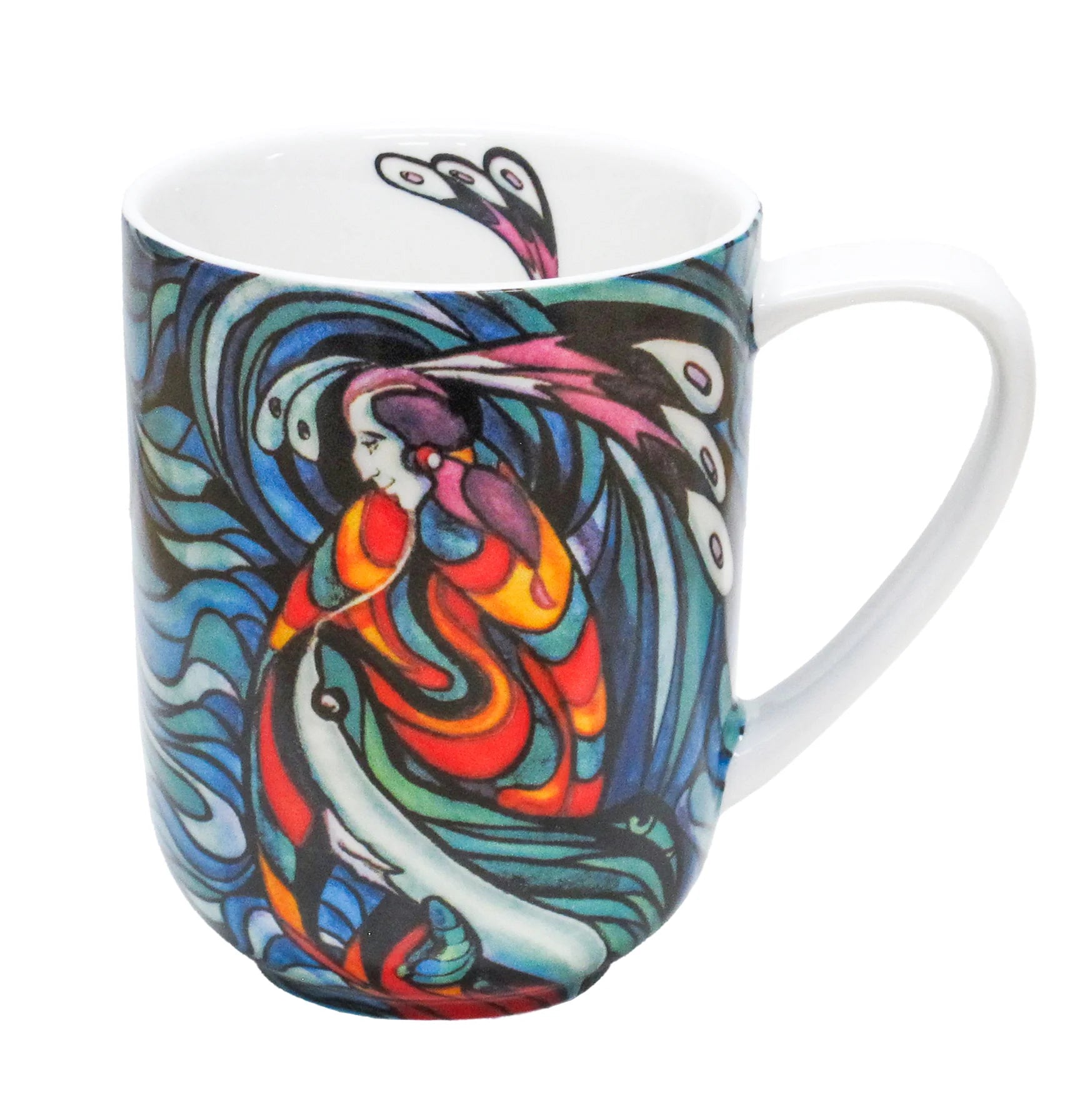 Don Chase Spirit Fish Porcelain Mug
