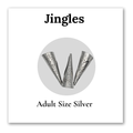 McPherson Silver Jingle Cones (Adult)