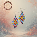 Beaded Earrings by Walking Beads