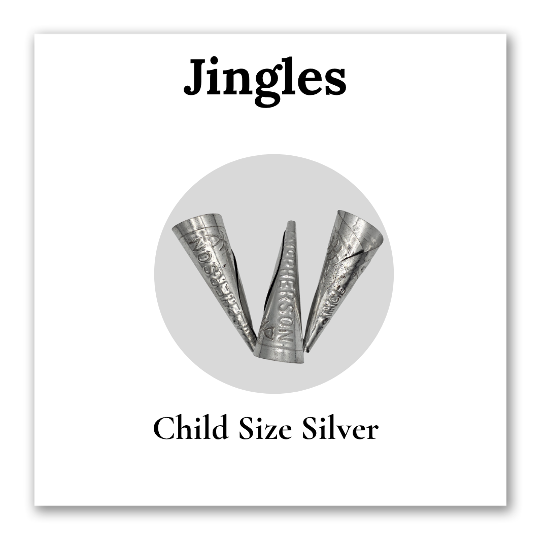 McPherson Silver Jingle Cones (Child)