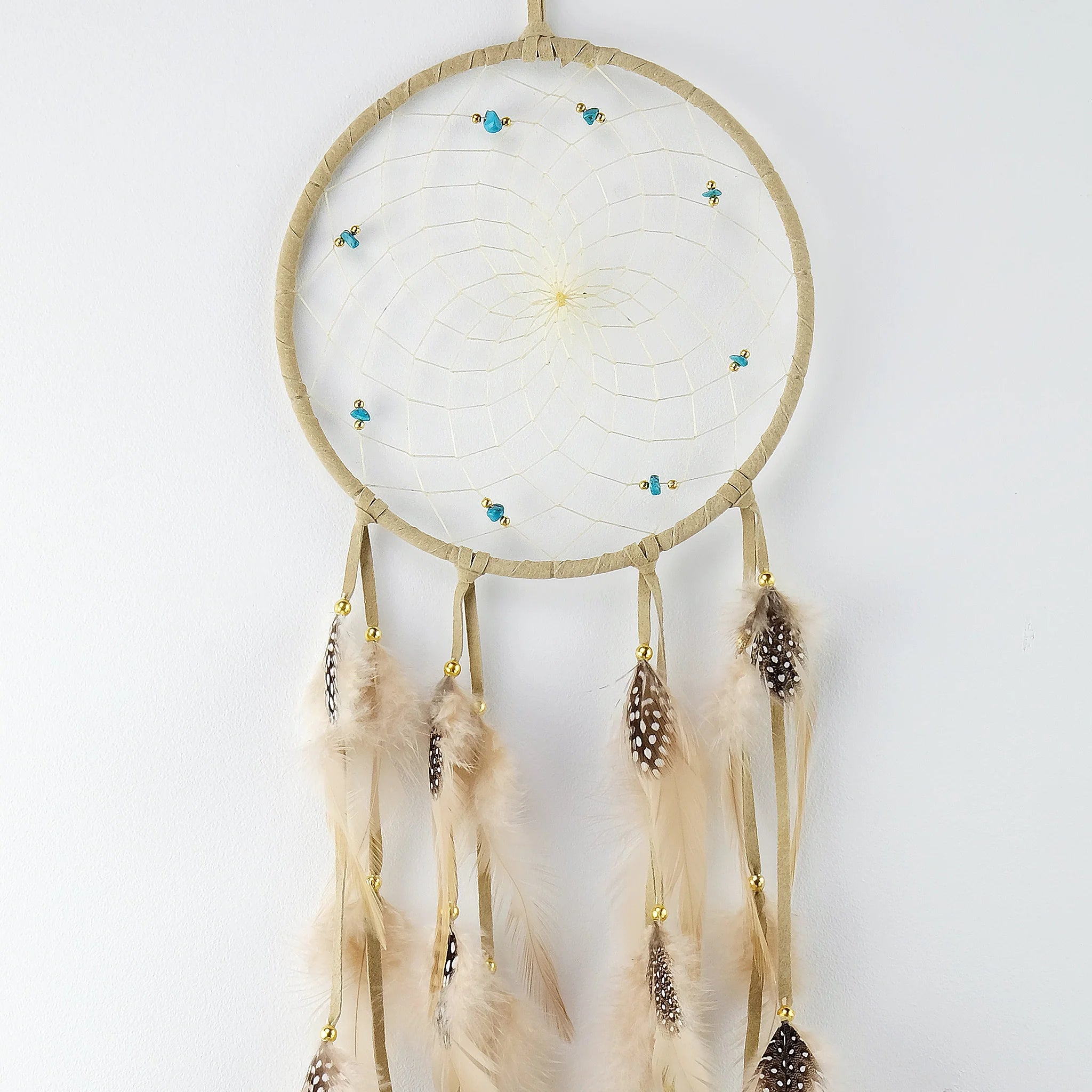 Dream Catcher with Semi-precious Stones 6"