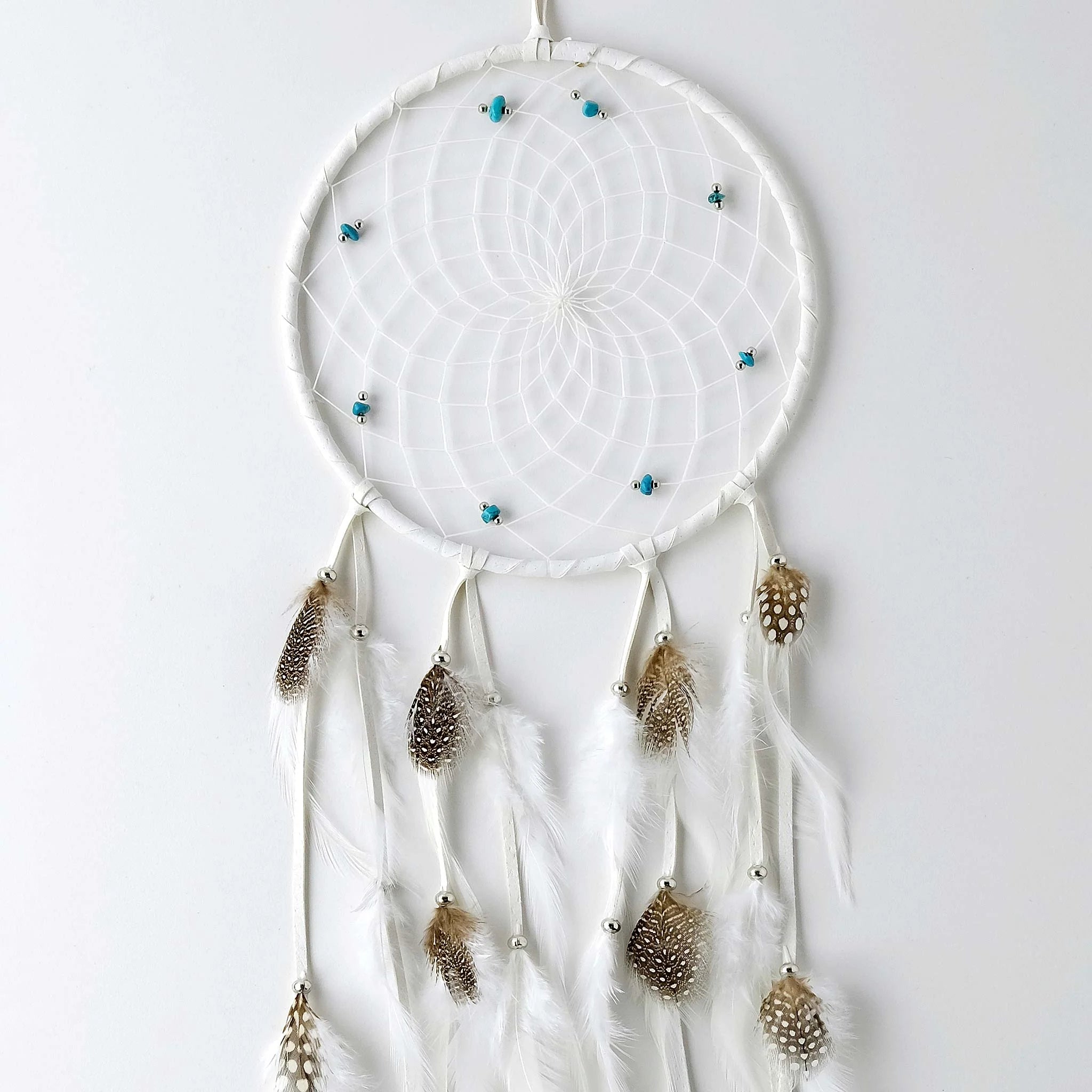 Dream Catcher with Semi-precious Stones 6"