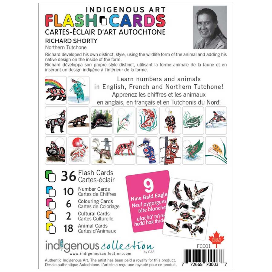 Flash Cards - Richard Shorty - Northern Tutchone