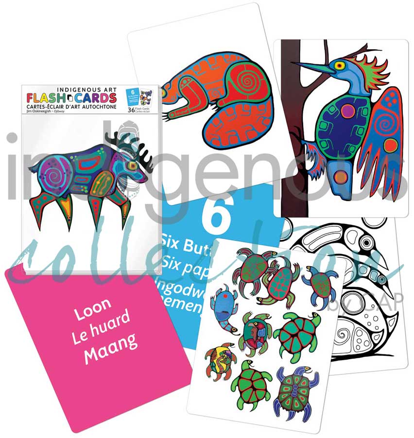 Flash Cards - Jim Oskineegish - Ojibway