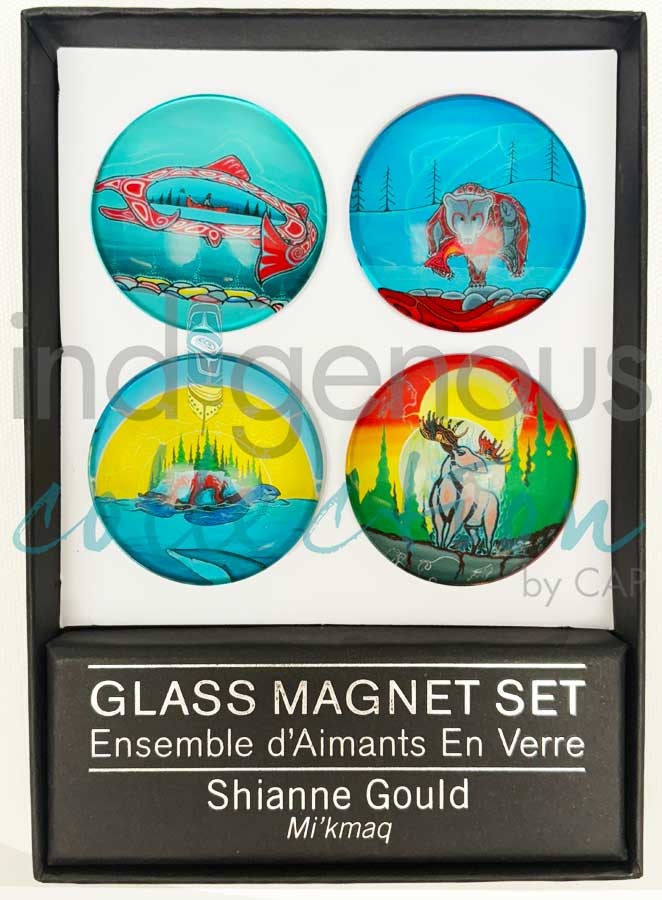 Glass Magnet Set - Shianne Gould