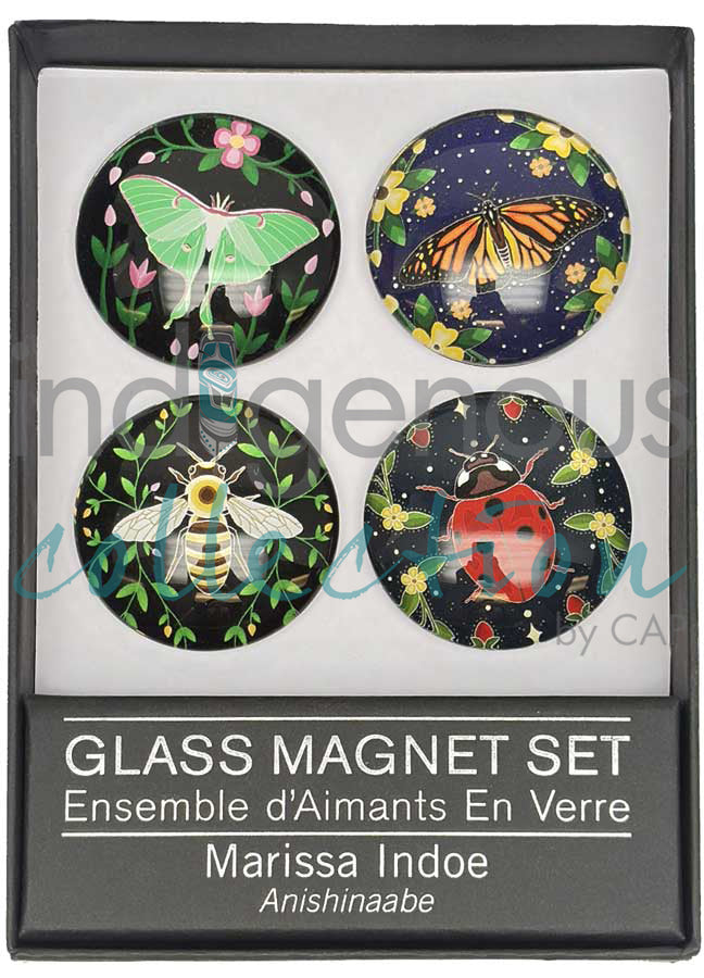 Glass Magnet Set - Marissa Indoe