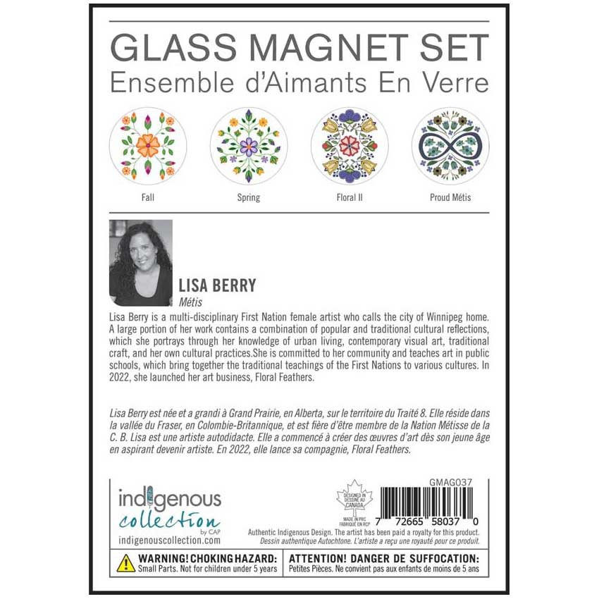 Glass Magnet Set - Lisa Berry