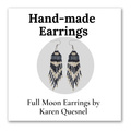 Full Moon Earrings