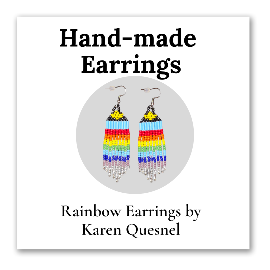 Rainbow Earrings by Karen Quesnel