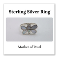 Silver Rings - Mother of Pearl