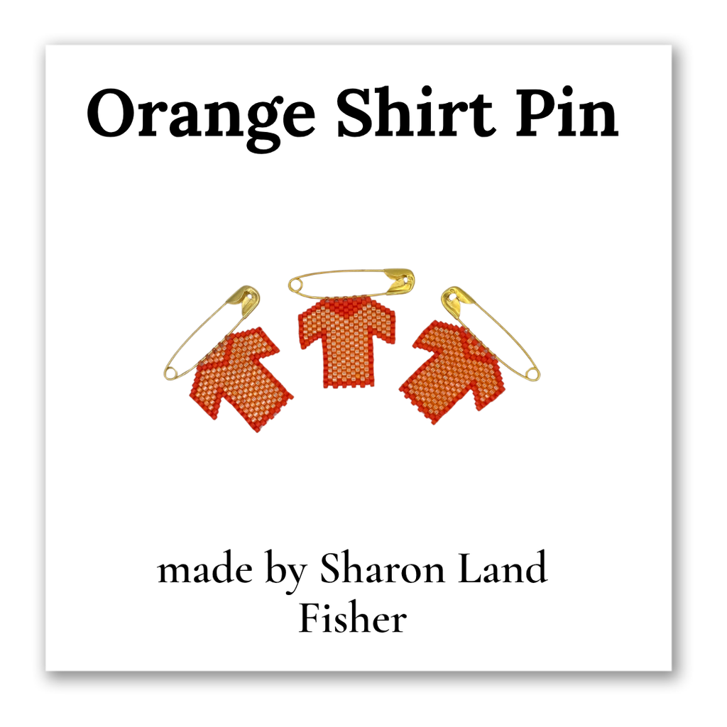 Orange Shirt Pins