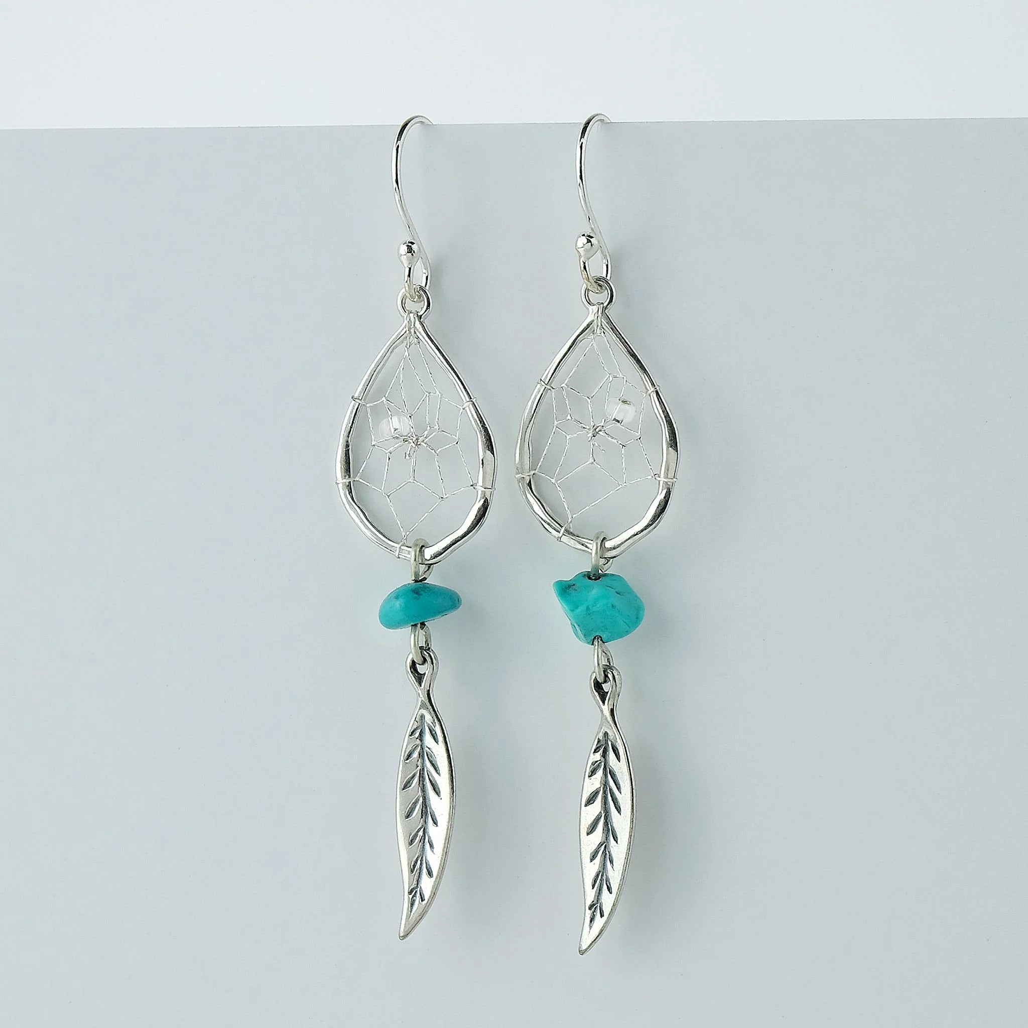 Steorra Sterling Silver Earrings (Drop)