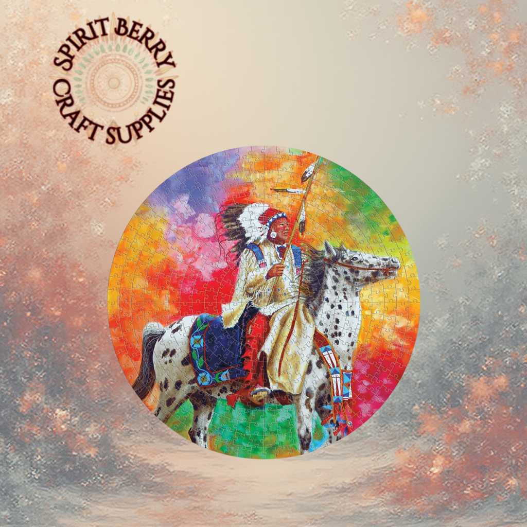 Jigsaw Puzzle - John Balloue - Proud Warrior