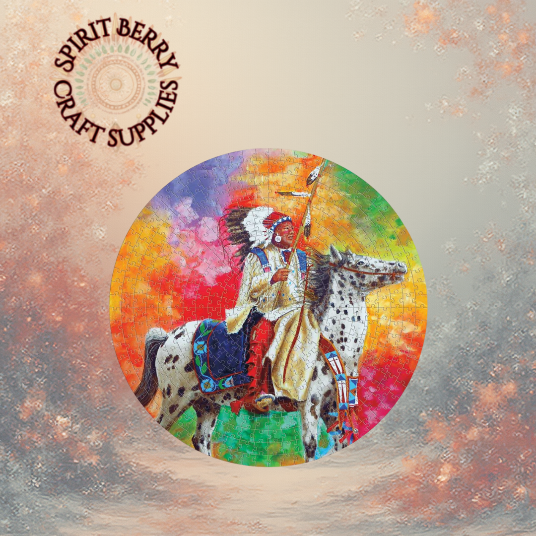 Jigsaw Puzzle - John Balloue - Proud Warrior