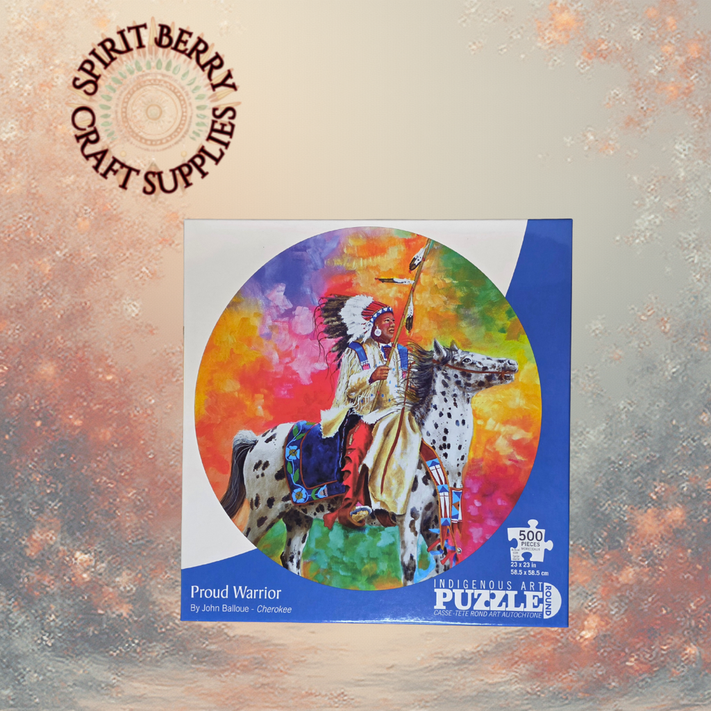 Jigsaw Puzzle - John Balloue - Proud Warrior