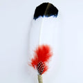 Large Red Smudging Feather for Insight