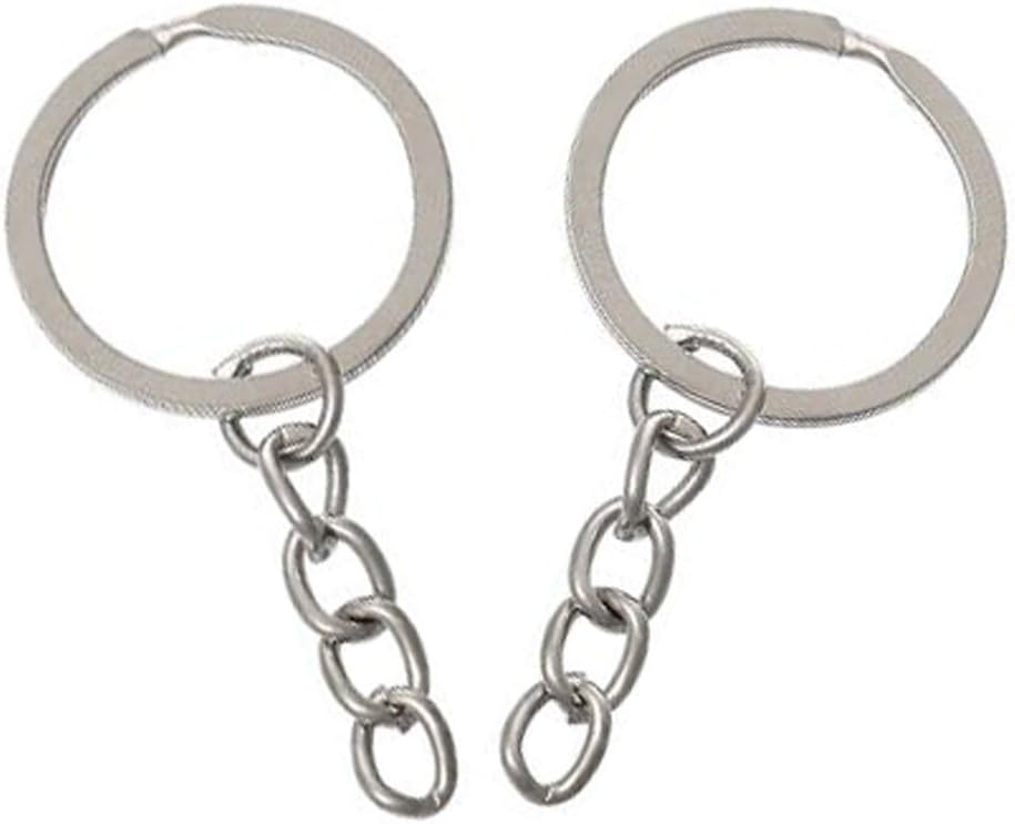 Key Rings with Chain 1"