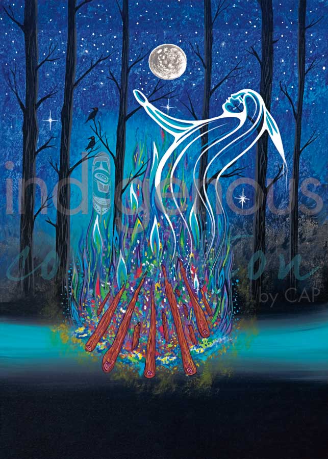 Jeffrey "Red" George Spirit Rising Art Card