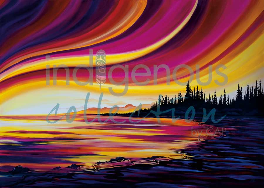 Shawna Boulette Grapentine The Calm Art Card