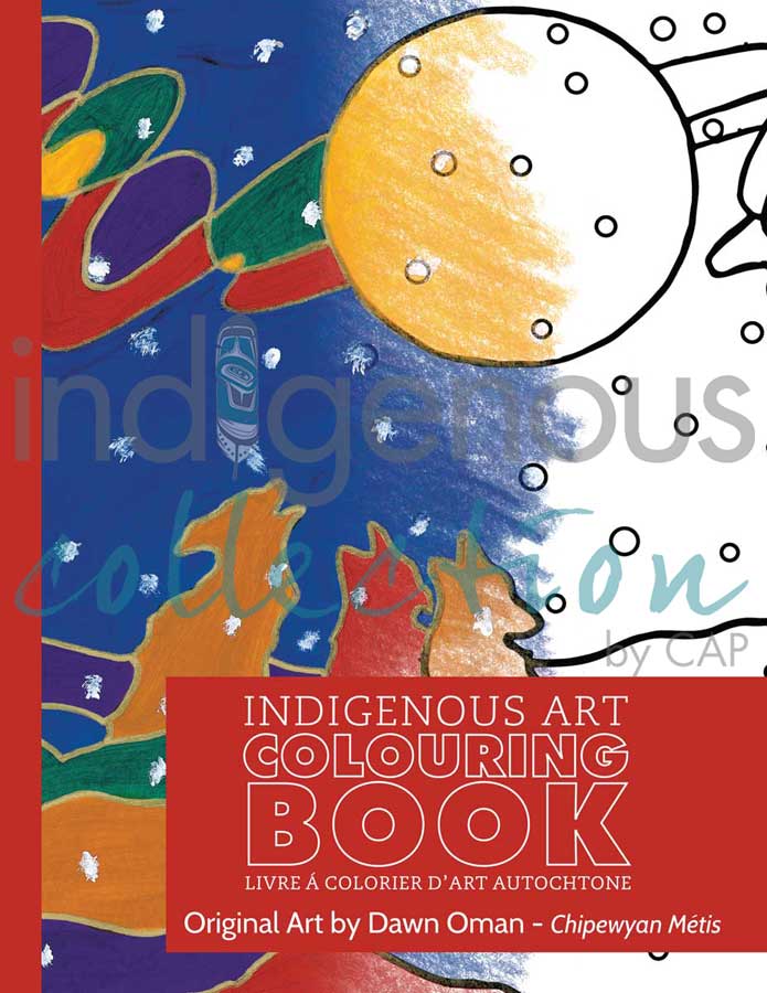 Indigenous Art Colouring Book - Dawn Oman