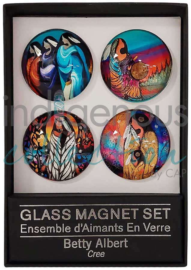 Glass Magnet Set - Betty Albert