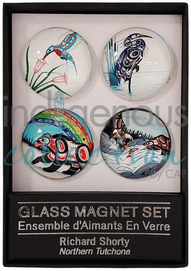 Glass Magnet Set - Richard Shorty