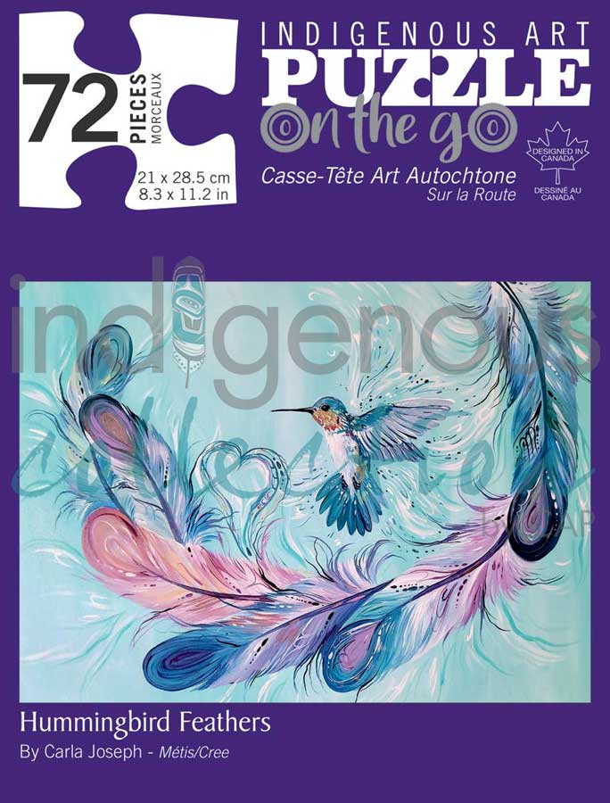 Jigsaw Puzzle - Carla Joseph - Hummingbird Feathers