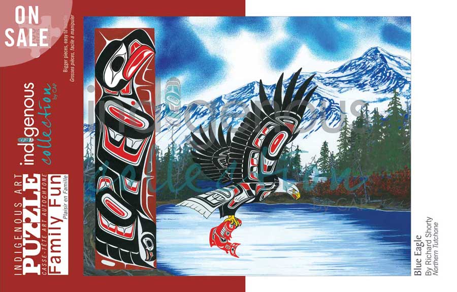 Jigsaw Puzzle - Richard Shorty - Blue Eagle