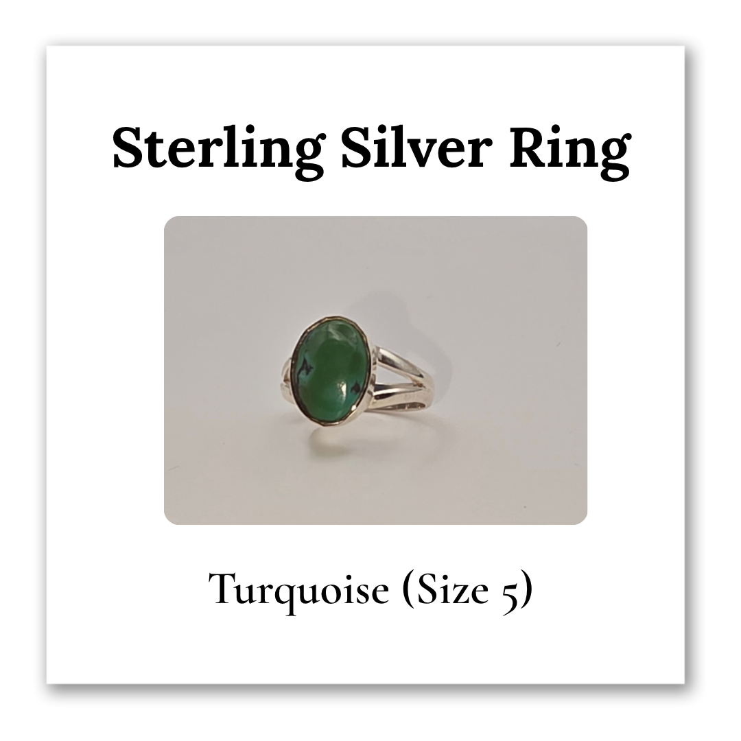 Silver Rings - Turquoise