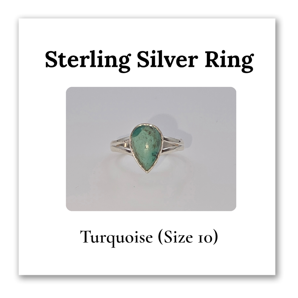 Silver Rings - Turquoise