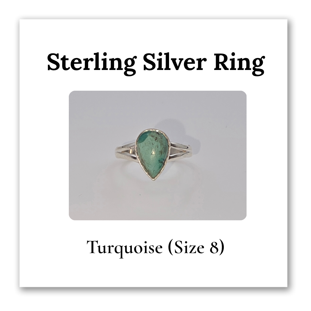 Silver Rings - Turquoise
